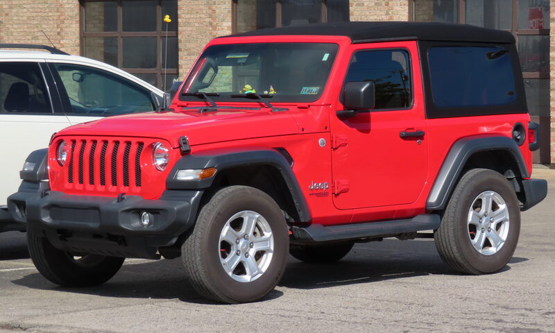 Jeep Wrangler JL off-road